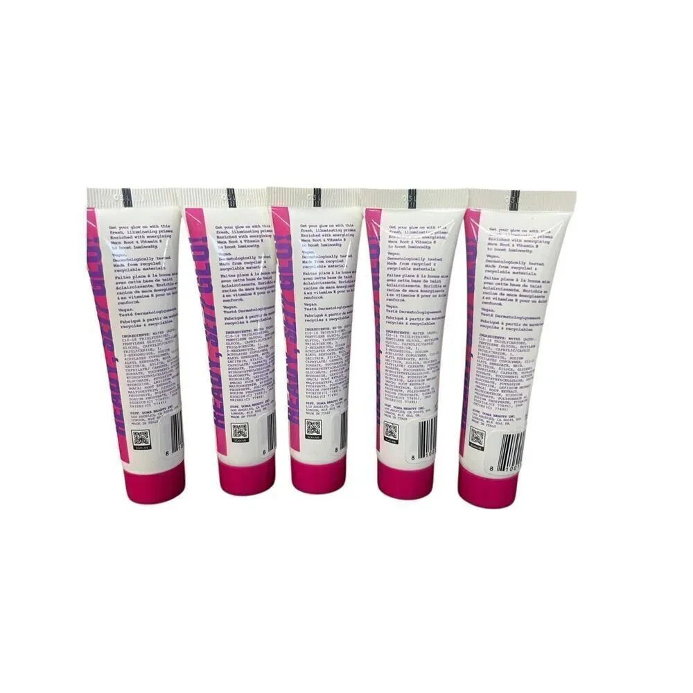 5 Uoma By Sharon C, Primed To Glow Skin Perfecting Illuminating Primer 1oz